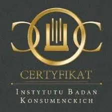 Certyfikat Instytutu Badań Konsumenckich
